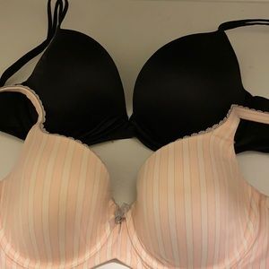 Women’s Victoria Secret bras. Size 34D.